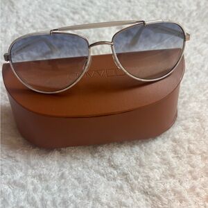 Oliver Peoples Aviator Sunglasses
